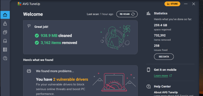 AVG TuneUp
