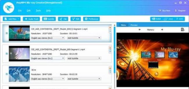 AnyMP4 Blu-ray Creator