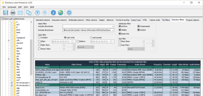 Directory Lister Pro