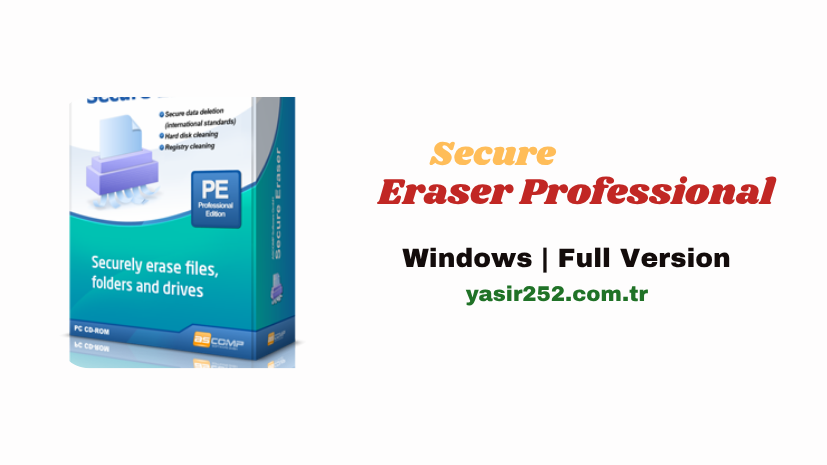 Secure Eraser Professional Tam Sürümü İndir